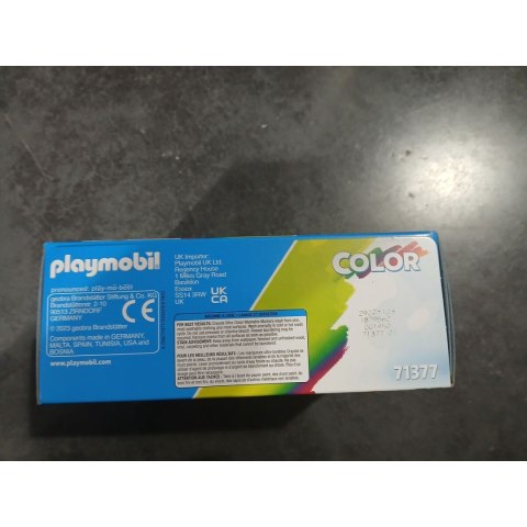 Playset Playmobil Color Motocykl 18 Części