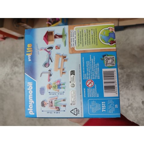 Playset Playmobil Color Motocykl 25 Części