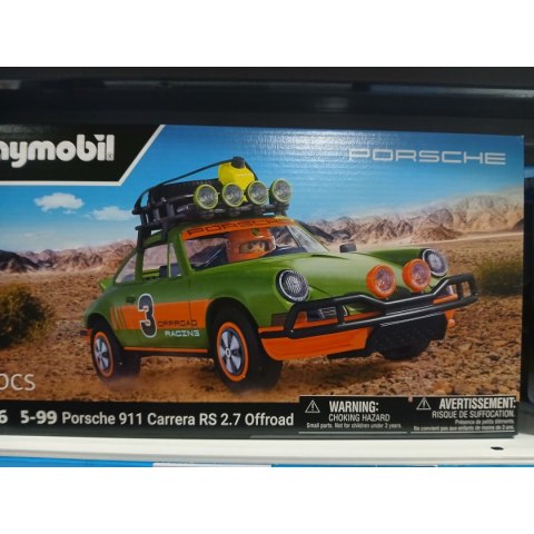 Playset Playmobil Porsche 911 Carrera RS Offroad Edition 47 Części