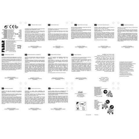 Rower trójkołowy Feber Sprint 62 cm