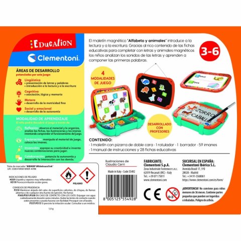 Zabawa Edukacyjna Clementoni 27,5 x 23 x 5 cm Magnetyczny