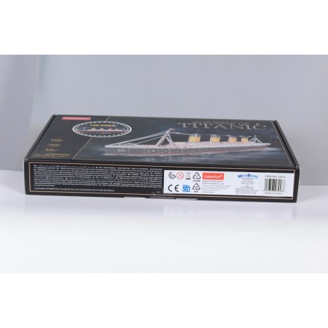 Drewniane Puzzle dla Dzieci CubicFun Titanic 3D 266 Części