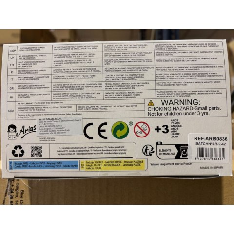 Lalka Arias Elegance Carlota 36 cm