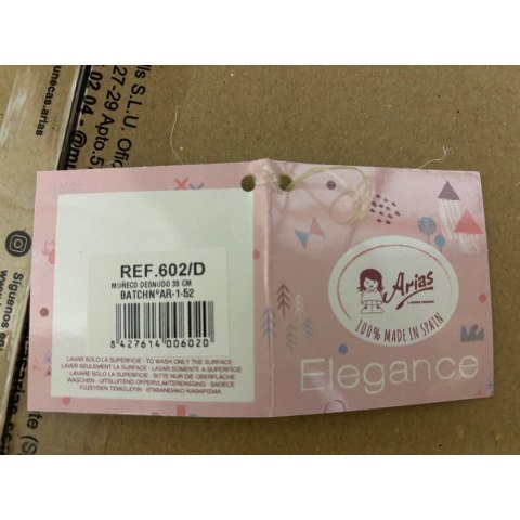 Lalka Baby Arias Andie 38 cm