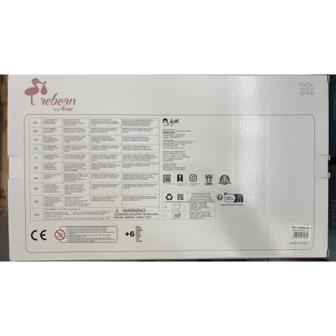 Lalki reborn Arias Angelica 45 cm