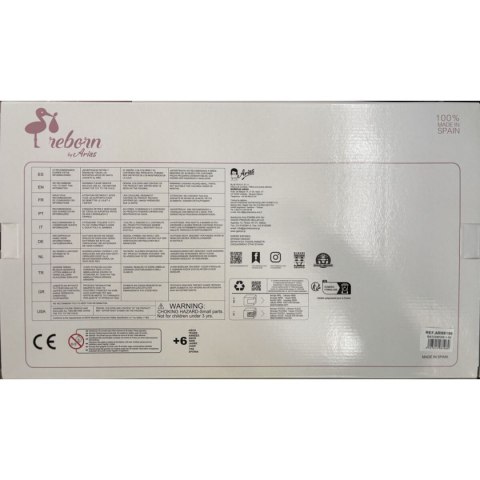 Lalki reborn Arias Lucía 45 cm