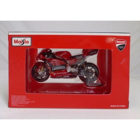 Motocykl Colorbaby Gp Ducati Lenovo 2022 63 Francesco Bagnaia 1:18 Czerwony