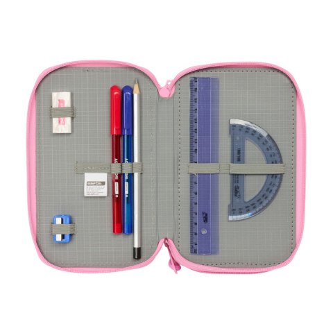 Piórnik BlackFit8 Smile Niebieski Różowy 12,5 x 19,5 x 5,5 cm 37 Części