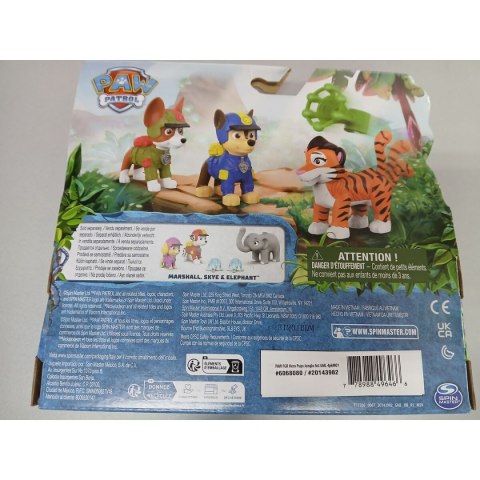 Playset The Paw Patrol Jungle 19,05 x 20,23 x 5,71 cm 4 Sztuk