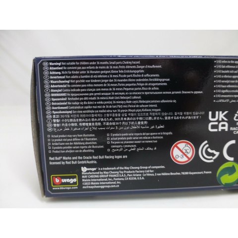 Samochód Bburago F1 Race Red Bull Racing