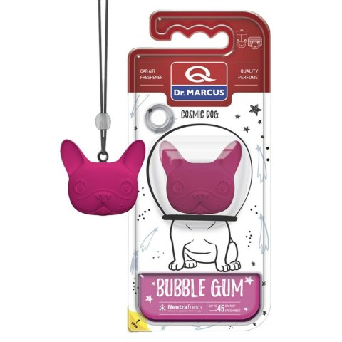 Odświeżacz powietrza do samochodu Dr Marcus Cosmic Dog Guma do żucia Plastikowy Wisiorek