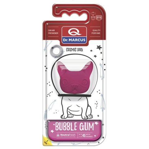 Odświeżacz powietrza do samochodu Dr Marcus Cosmic Dog Guma do żucia Plastikowy Wisiorek
