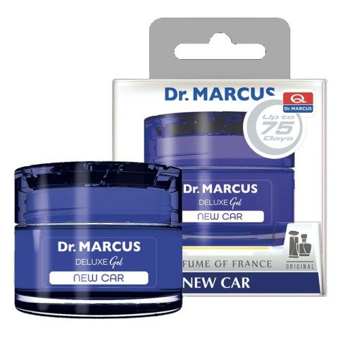 Odświeżacz powietrza do samochodu Dr Marcus Deluxe Nowy Samochód 50 ml Plastikowy Zapach Puszka