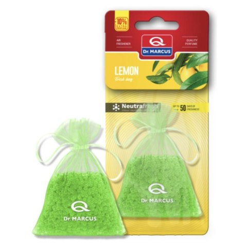 Odświeżacz powietrza do samochodu Dr Marcus Fresh Bag Cytrynowa Zapach Woreczek