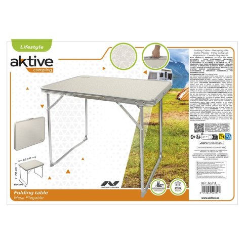 Składany stolik Aktive 80 x 70 x 60 cm