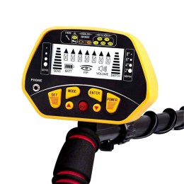 POWERNEED WYKRYWACZ METALI,WYŚWIETLACZ LCD Z PODŚWIETLENIEM, PINPOINTER, WODOODPORNA CEWKA 20CM MD20