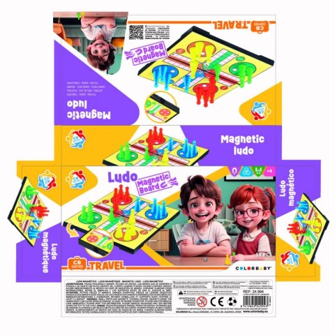 Parchis CB Games 20 x 2 x 20 cm Magnetyczny Podróże (18 Części) (12 Sztuk)