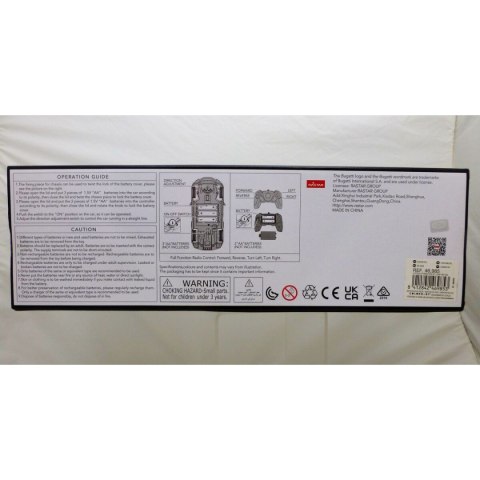 Zdalnie Sterowany Samochów Bugatti (4 Sztuk)