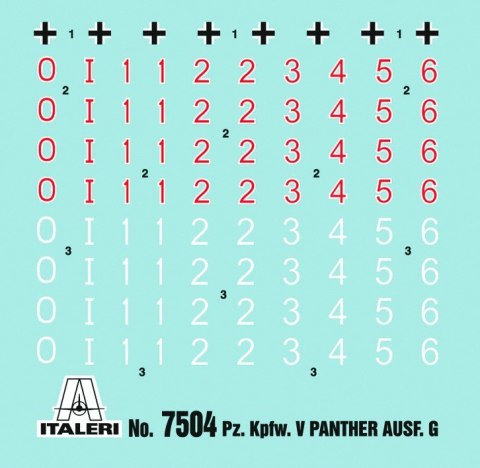 Model plastikowy Pz. Kpfw. V Panther Ausf. G