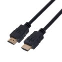 Kabel Lanberg CCS CA-HDMI-11CC-0010-BK (HDMI M - HDMI M; 1m; kolor czarny)