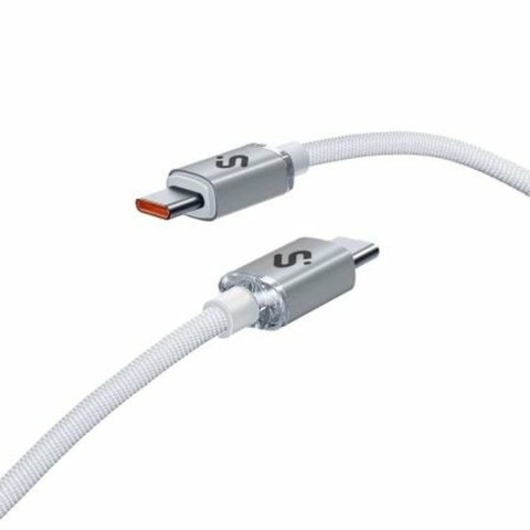 Kabel USB-C na USB-C Subblim SUBCAB-C06010 1 m Biały