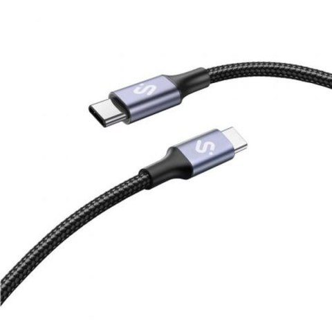 Kabel USB-C na USB-C Subblim SUBCAB-C10001 1 m Czarny