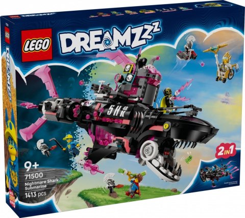 Klocki DREAMZzz 71500 Koszmarny Rekinokręt podwodny