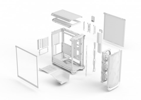 Obudowa Meshify 3 Ambience ProRGB White TG Clear