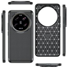 Etui Beline Carbon Armor Xiaomi 15 Ultra czarny/black box