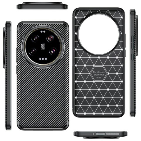 Etui Beline Carbon Armor Xiaomi 15 Ultra czarny/black box