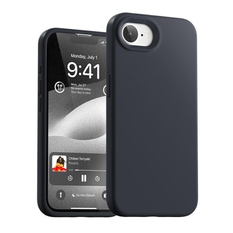 Etui Mercury Silicone do iPhone 16e / 17e granatowy