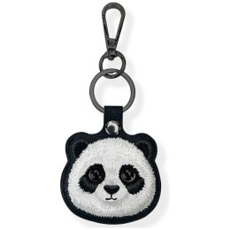 Etui na lokalizator / brelok Nimmy Big Eyed Pet 2.0 Panda czarny
