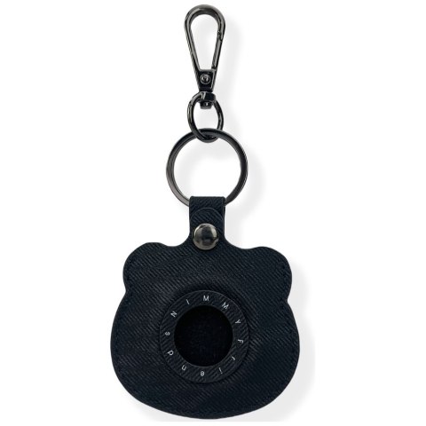 Etui na lokalizator / brelok Nimmy Big Eyed Pet 2.0 Panda czarny