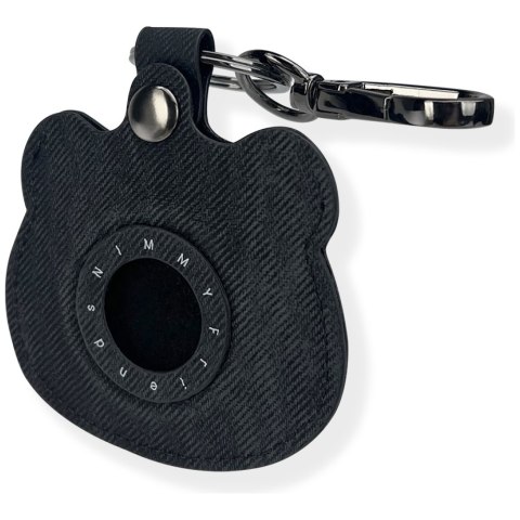 Etui na lokalizator / brelok Nimmy Big Eyed Pet 2.0 Panda czarny