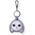 Etui na lokalizator / brelok Nimmy Big Eyed Pet 2.0 Rabbit fioletowy