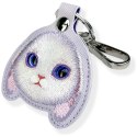 Etui na lokalizator / brelok Nimmy Big Eyed Pet 2.0 Rabbit fioletowy