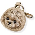 Etui na lokalizator / brelok Nimmy New Big Eyed Pet 2.0 Dog brązowy