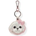 Etui na lokalizator / brelok Nimmy New Big Eyed Pet 2.0 Dog różowy