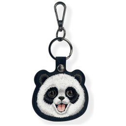 Etui na lokalizator / brelok Nimmy New Big Eyed Pet 2.0 Panda czarny