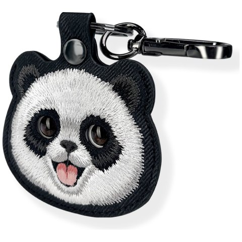 Etui na lokalizator / brelok Nimmy New Big Eyed Pet 2.0 Panda czarny