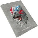 Etui na paszport Nimmy portfel Raptor Lion szary