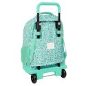 Torba szkolna z kółkami Safta Cuore Mięta 33 x 45 x 22 cm