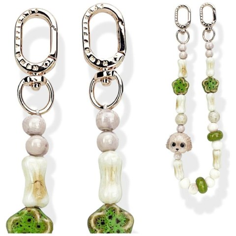 Zawieszka na torebkę handstrap Nimmy New Big Eye Cute Pets 2.0 brązowy