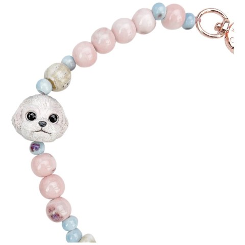 Zawieszka na torebkę handstrap Nimmy New Big Eye Cute Pets 2.0 różowy