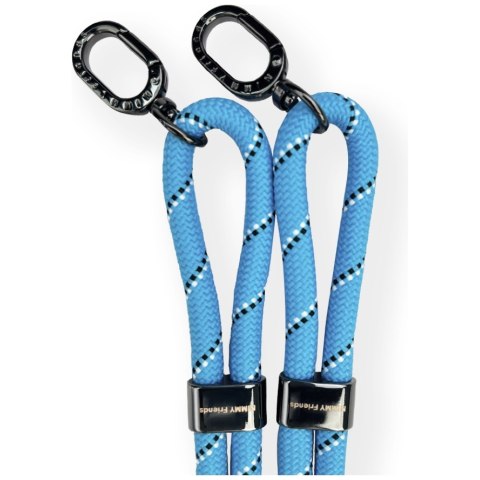 Zestaw crossbody + handstrap Nimmy Cool&Cute 2.0 niebiesko czarny