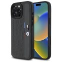 BMW BMHCP16X23PUPVA iPhone 16 Pro Max 6.9" antracyt/anthracite hardcase M Perforated Tricolor Detail Line