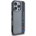 BMW BMHCP16L23HTFEG iPhone 16 Pro 6.3" szary/grey hardcase Motorsport IML Vertical Stripe