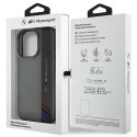 BMW BMHCP16L23HTFEG iPhone 16 Pro 6.3" szary/grey hardcase Motorsport IML Vertical Stripe