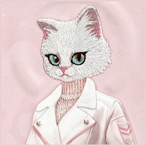 Etui Nimmy Magnetic fashion cute pet MagSafe do iPhone 16 Pro Max różowy