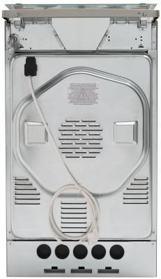 Kuchnia gazowa AMICA 57GGH4.23ZPF(Xx) | piekarnik gazowy | grill | ruszt żeliwny | inox